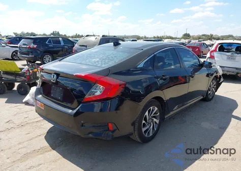 2018 Honda Civic Ex из США, поврежденный, VIN 19XFC2F74JE011545